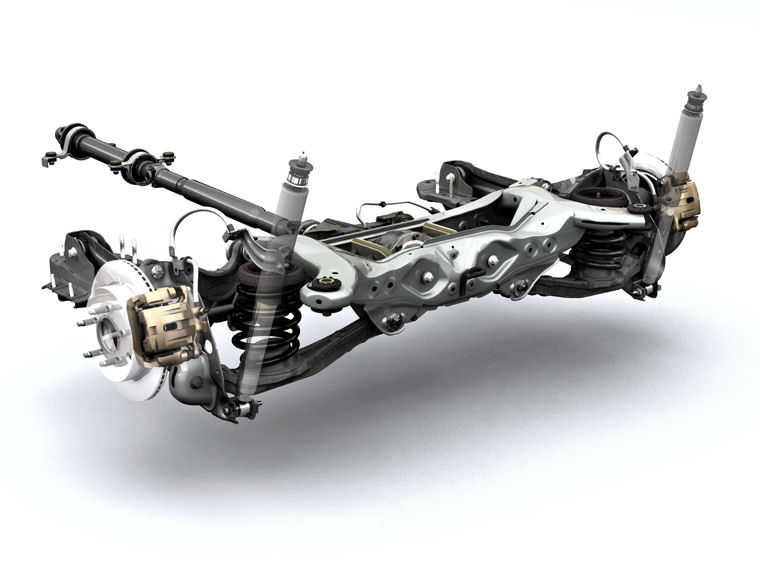 2008 Ford Edge Suspension - Picture / Pic / Image